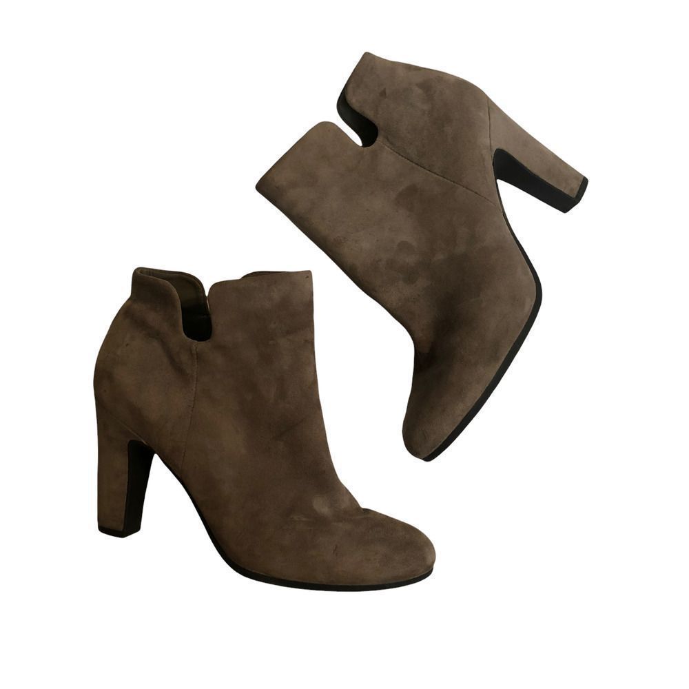 Sam Edelman Grey Heel Booties